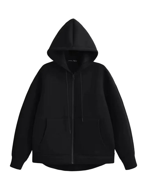 Women's Street Zipper Hoodi Oversized