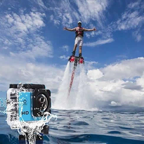 Waterproof 4K Action Camera with WiFi & Remote