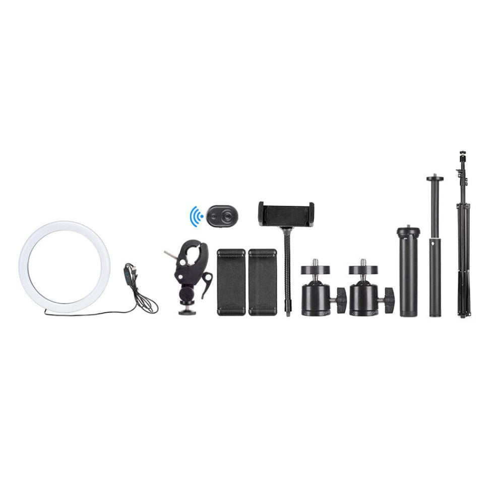 Ring Light Tripod Kit, 10 Inch LED Selfie Light for TikTok YouTube