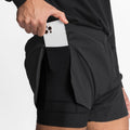 Muscle Men's Stretch Gym Shorts