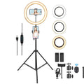 Ring Light Tripod Kit, 10 Inch LED Selfie Light for TikTok YouTube