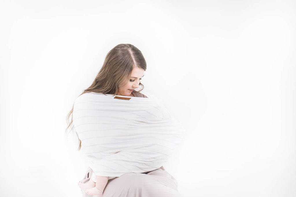 Nursing Cover Carseat Canopy Stretchy Infinity Scarf