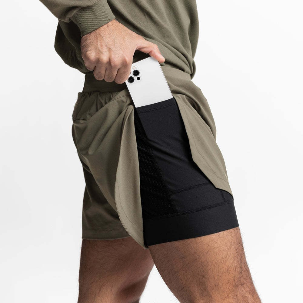 Muscle Men's Stretch Gym Shorts