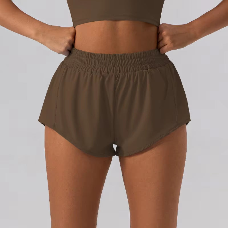 Summer Fitness Low Waist 2.5 Inch Shorts Women Gym Sportswear