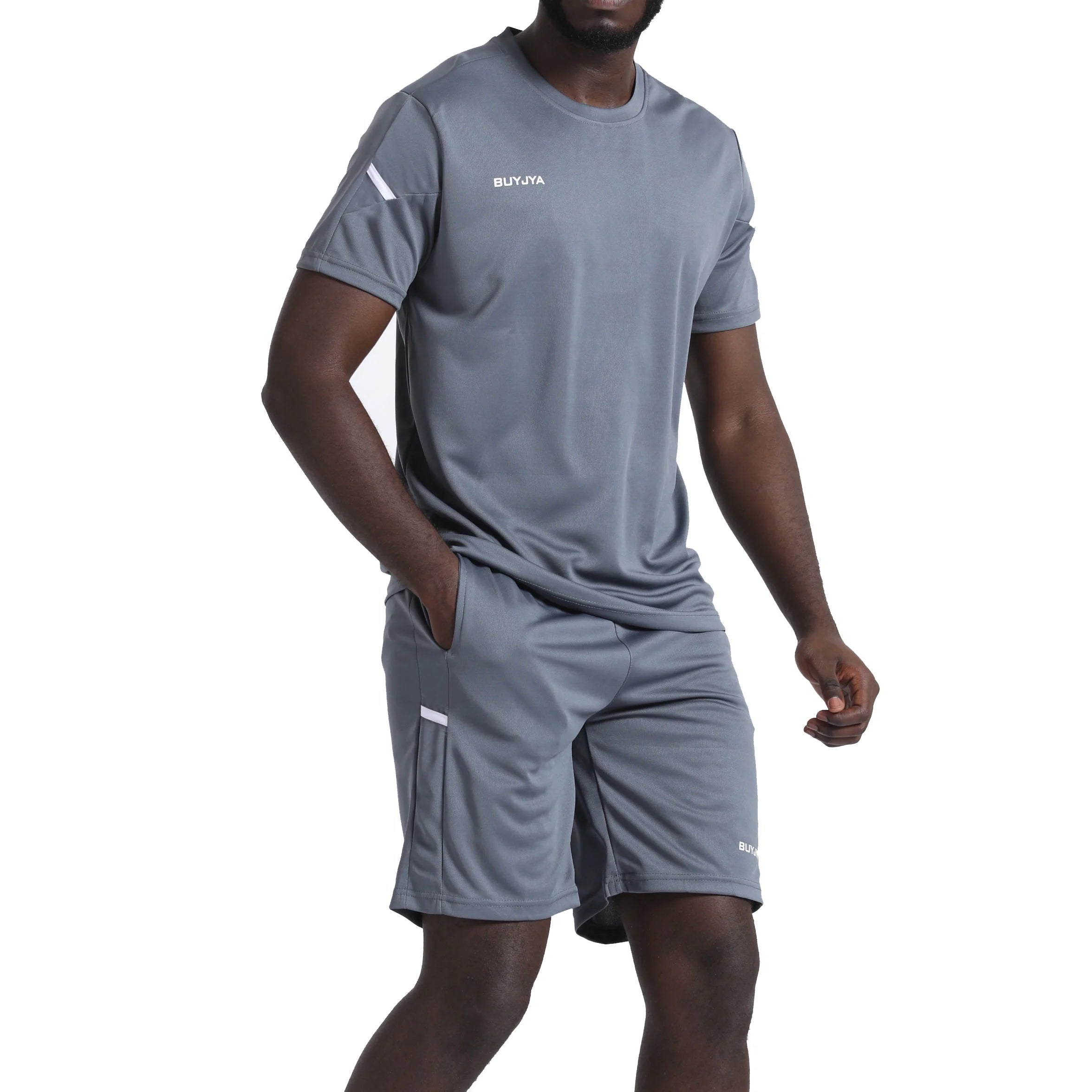 3Pack Men's  Workout Set Gym Shirt Set S-3XL