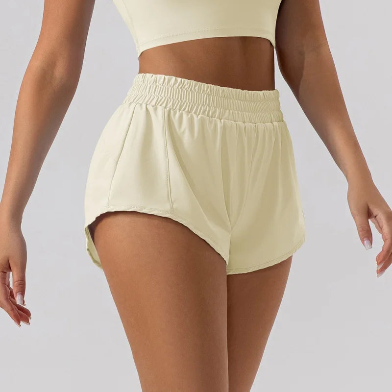 Summer Fitness Low Waist 2.5 Inch Shorts Women Gym Sportswear