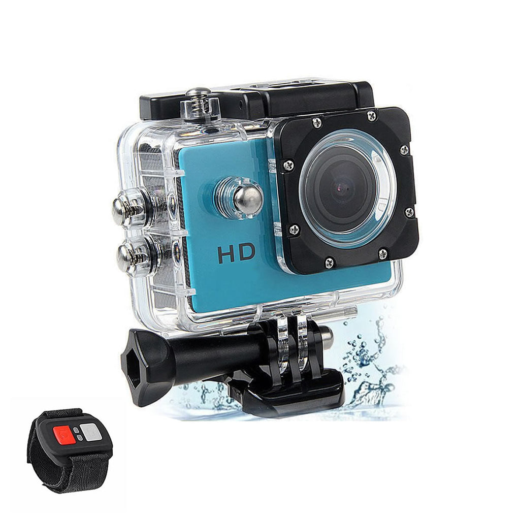Waterproof 4K Action Camera with WiFi & Remote