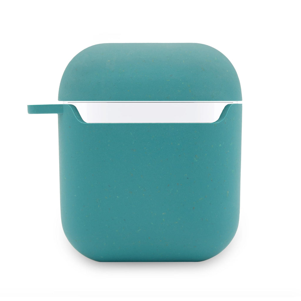 Biodegradable AirPods Case Eco Friendly Silicone Cover in Ocean Blue