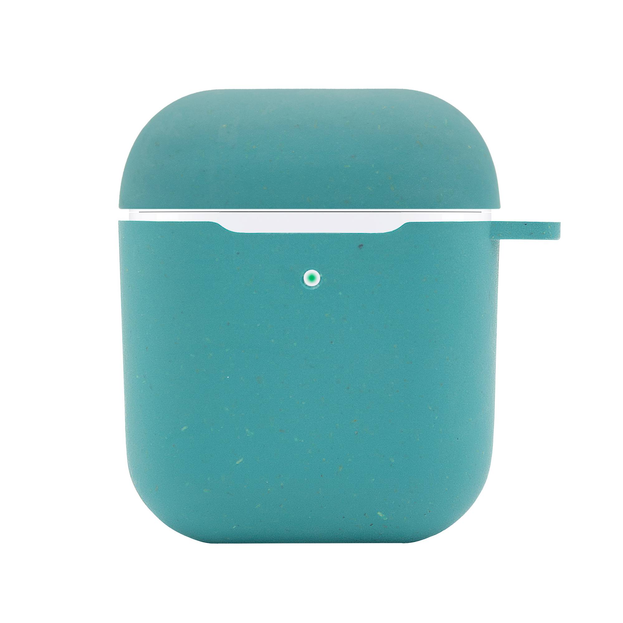 Biodegradable AirPods Case Eco Friendly Silicone Cover in Ocean Blue