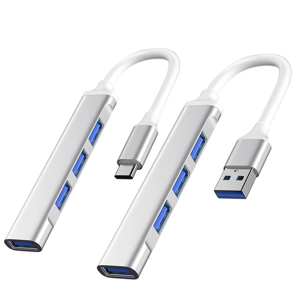 USB Type C HUB 3.1 4 Port Multi Splitter Adapter