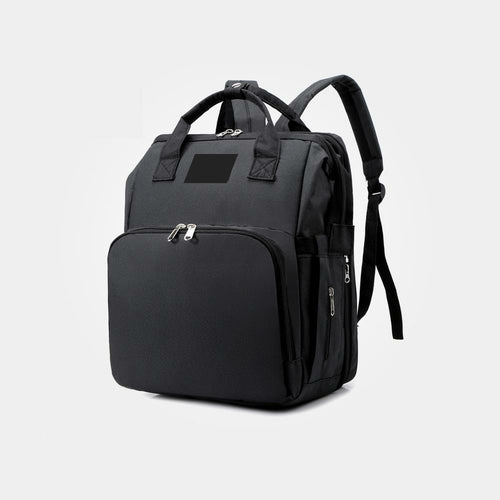 Multifunctional Diaper Backpack with Built In Baby Bed