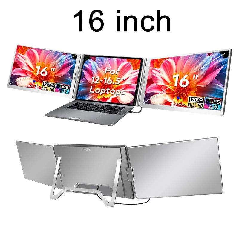 Dual Screen Display Extended Portable Monitor