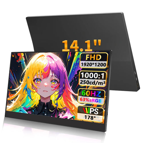 14 Inch Portable Monitor Touch/no Touch optional