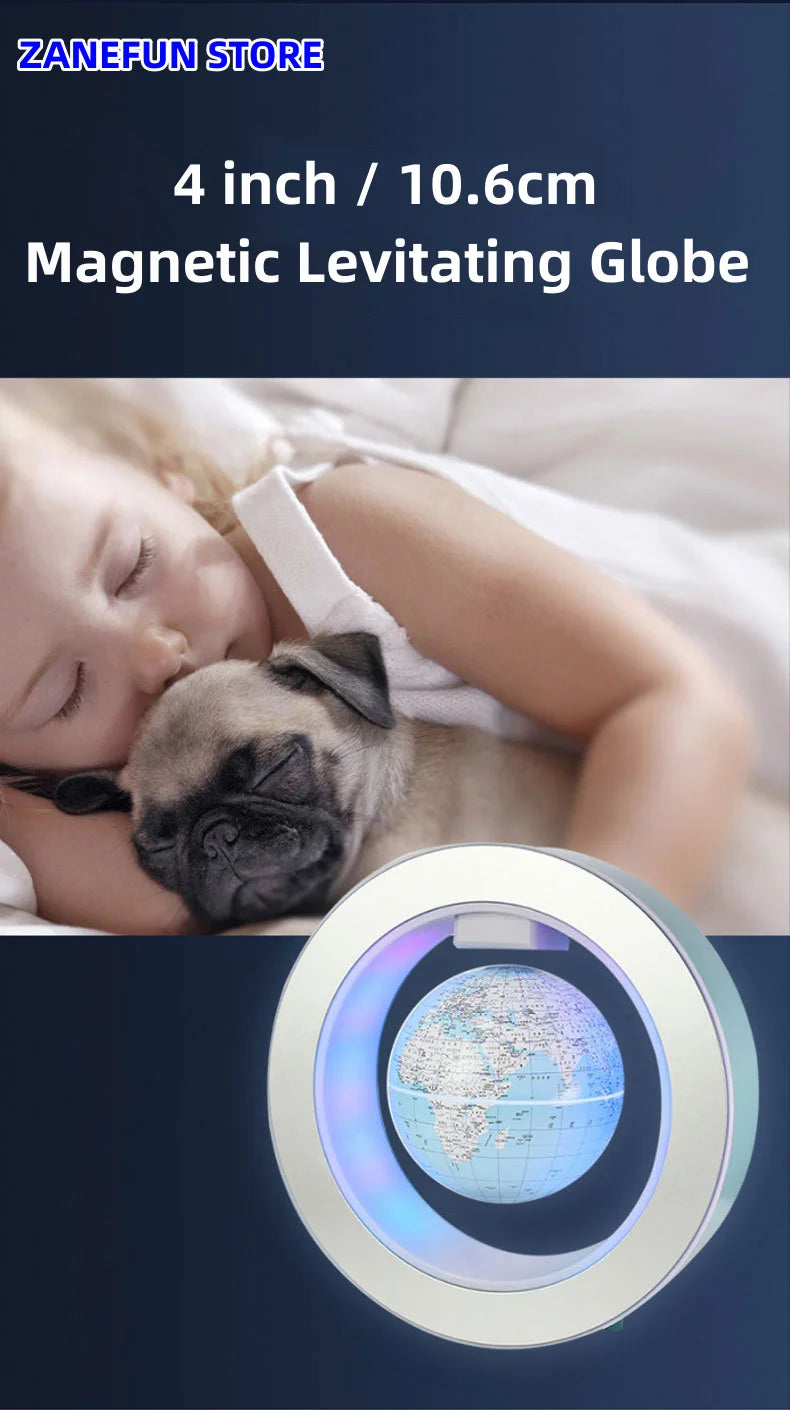 Magnetic Levitating Bluetooth Speaker Wireless Bluetooth with LED Lights