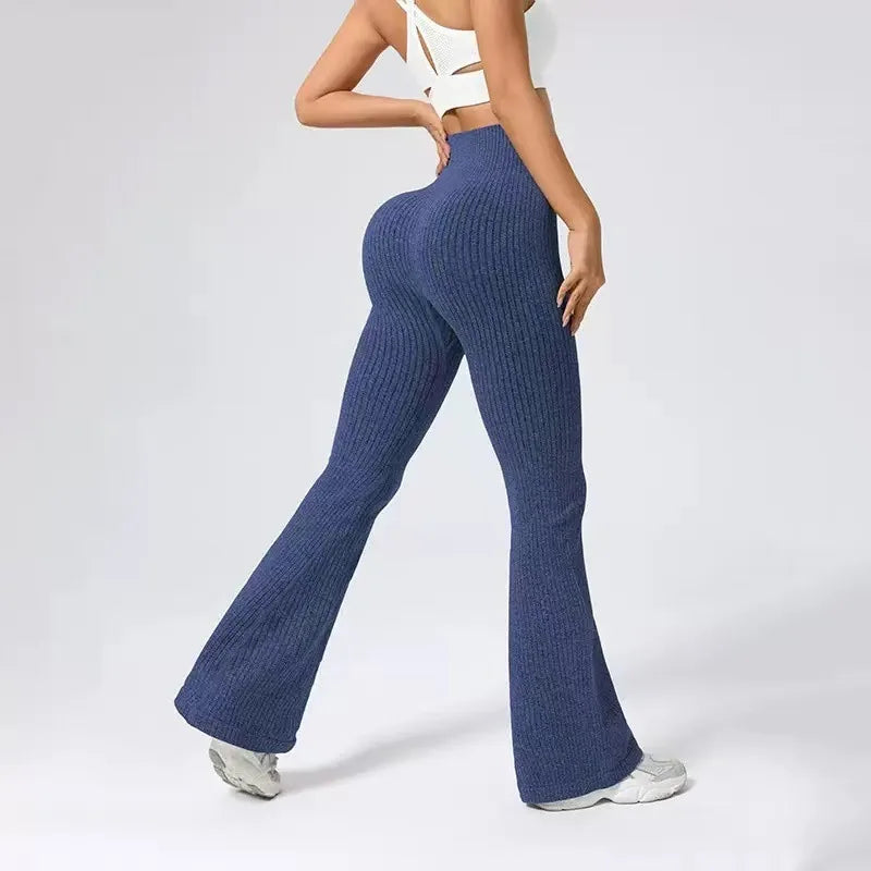 Bell bottom Women Seamless Slim Leggings