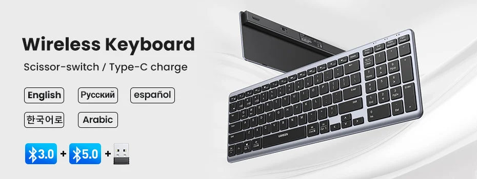 Vertical Mouse Wireless Bluetooth  6 Mute Buttons for MacBook Tablet Laptops Computer PC