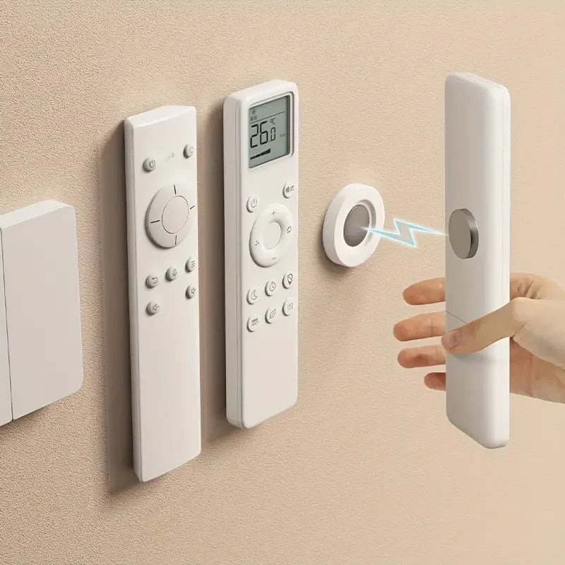 No Drill Magnetic Remote Control Wall Holder