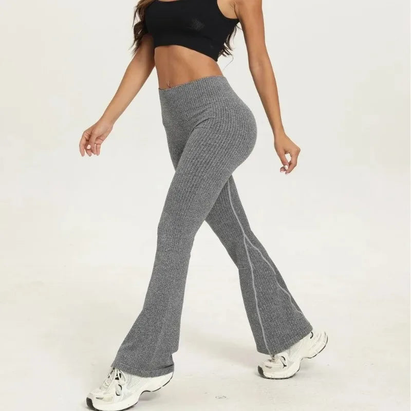 Bell bottom Women Seamless Slim Leggings