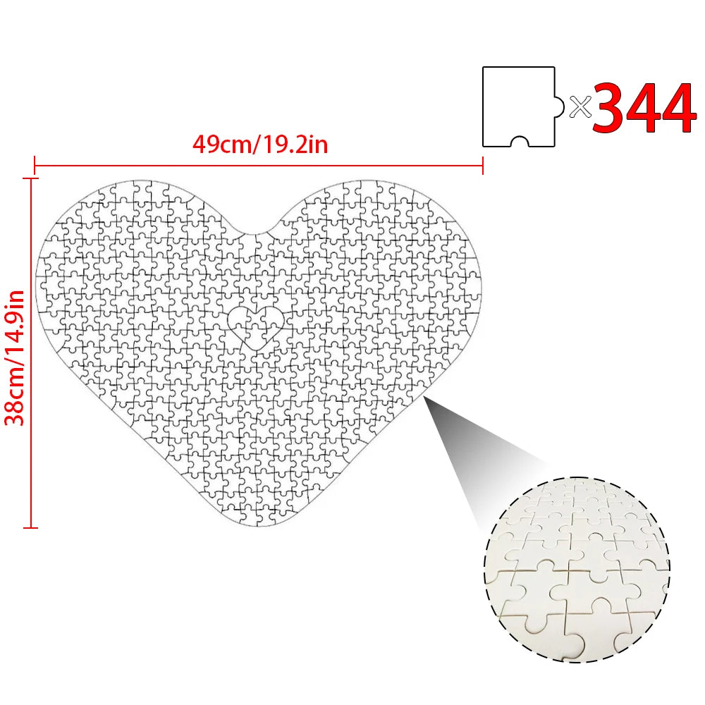 HMSTOCK Custom Photo Puzzle with/without Frame