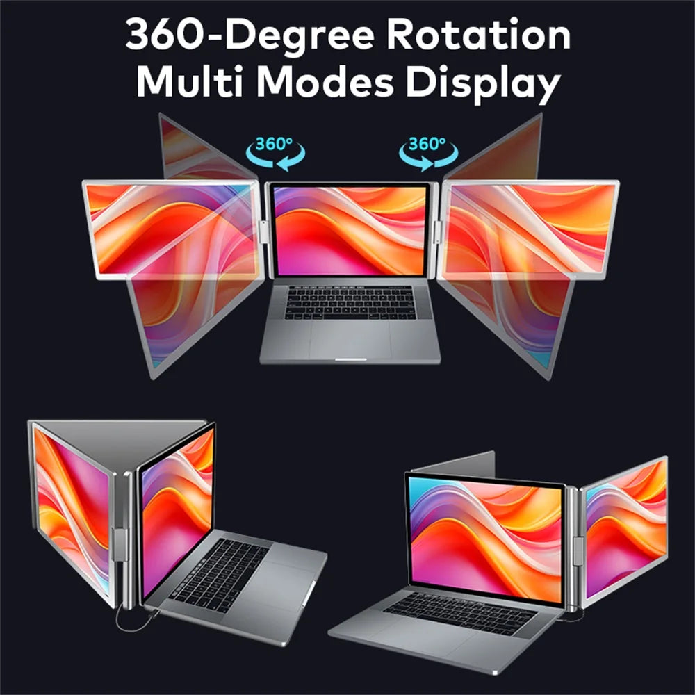 Dual Screen Display Extended Portable Monitor
