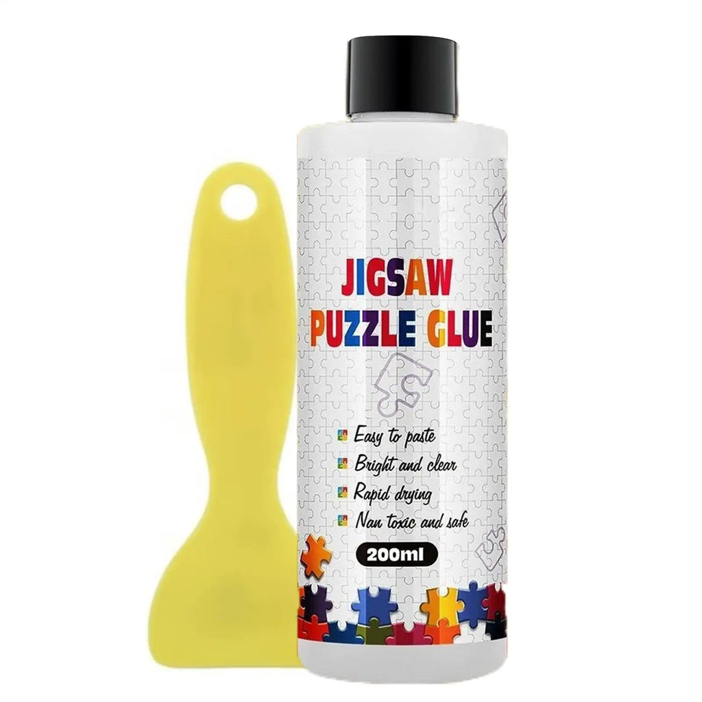 Puzzle glue special transparent glue for Quick Drying Clear Sealer With Applicator For Jigsaw Photo