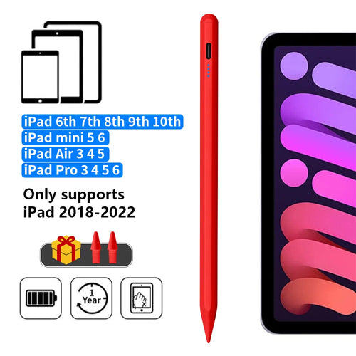 Stylus Pen For Apple Pencil with LED Power Indicators