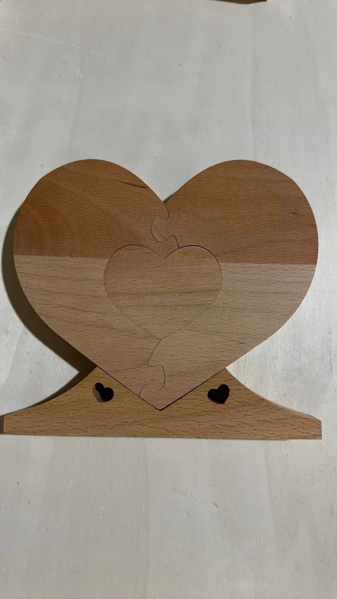 Family Wood Ornaments Free Name Engraving Wooden Decoration