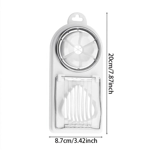 Multifunctional egg cutter 2 in 1 stainless steel wire