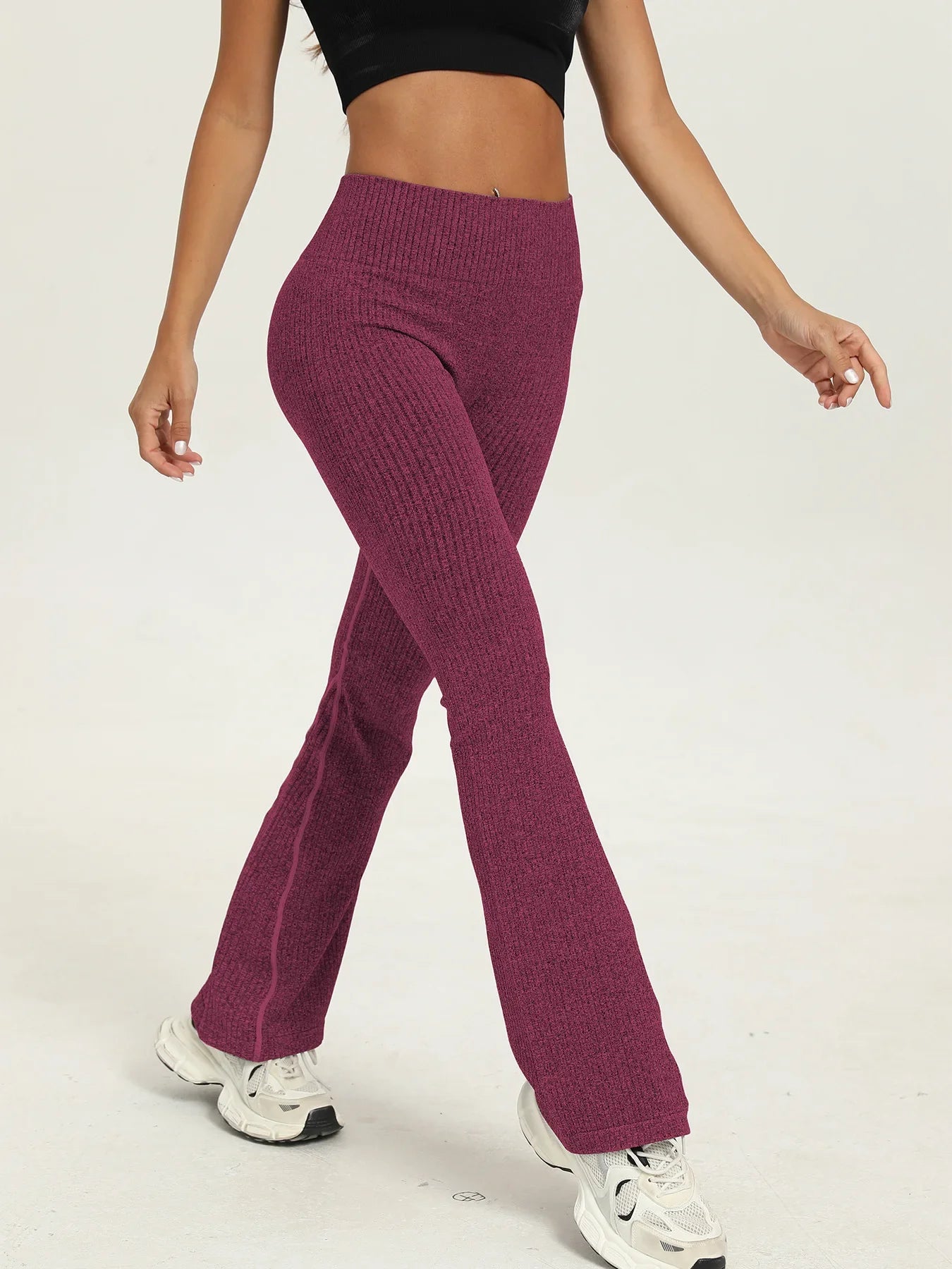 Bell bottom Women Seamless Slim Leggings