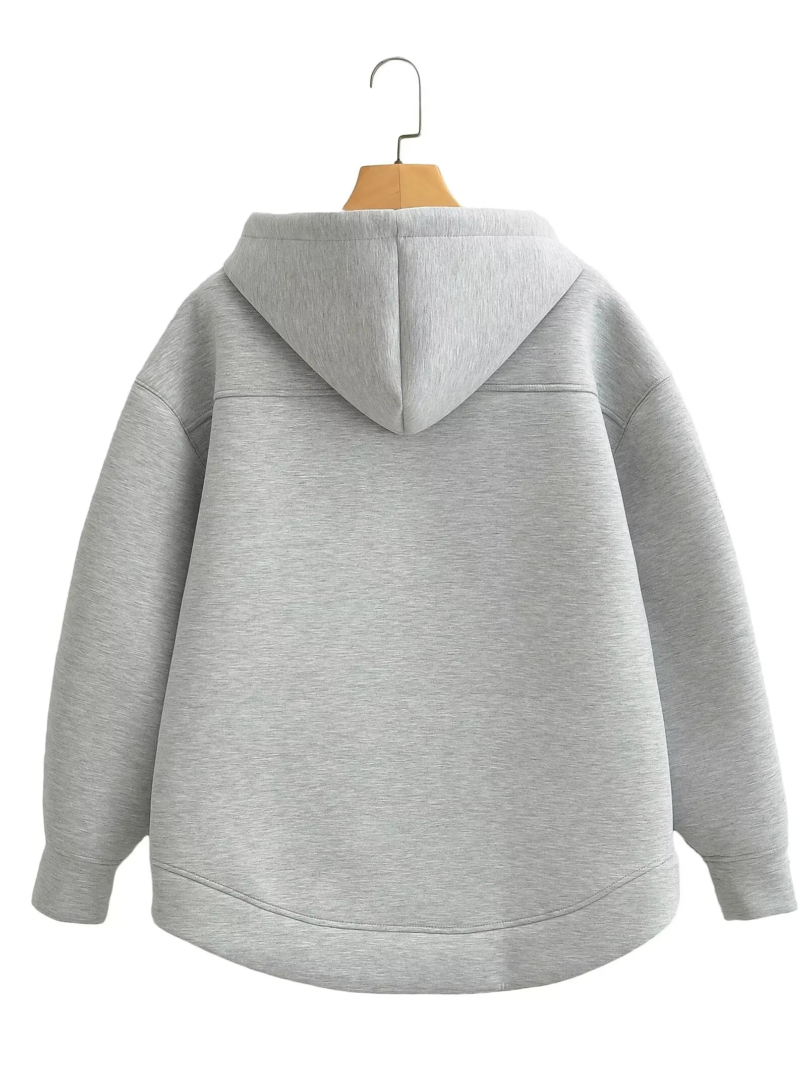 Women's Street Zipper Hoodi Oversized