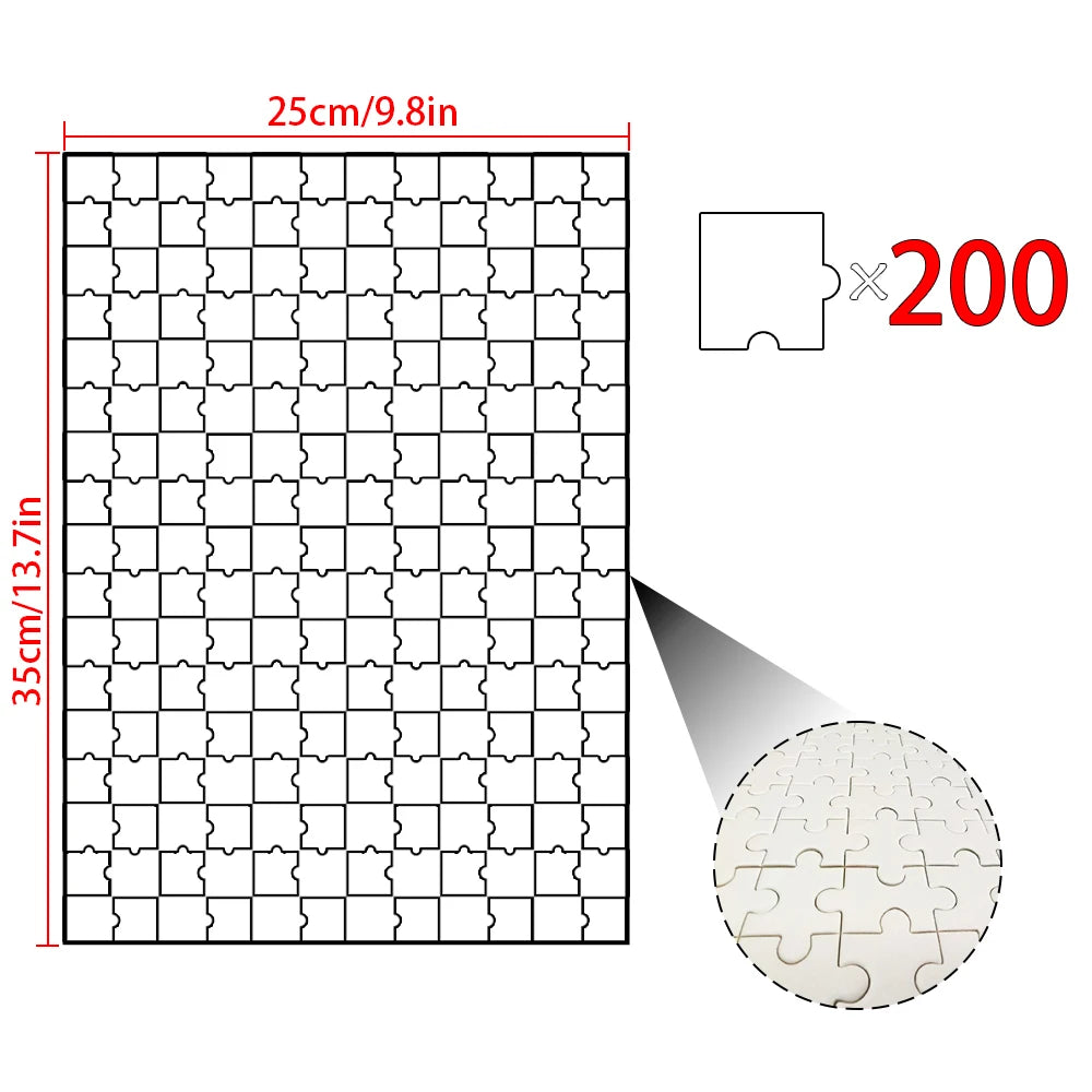 HMSTOCK Custom Photo Puzzle with/without Frame