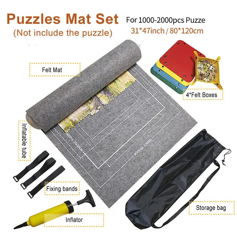 Professional Puzzle Roll Mat up to 3000 Pieces