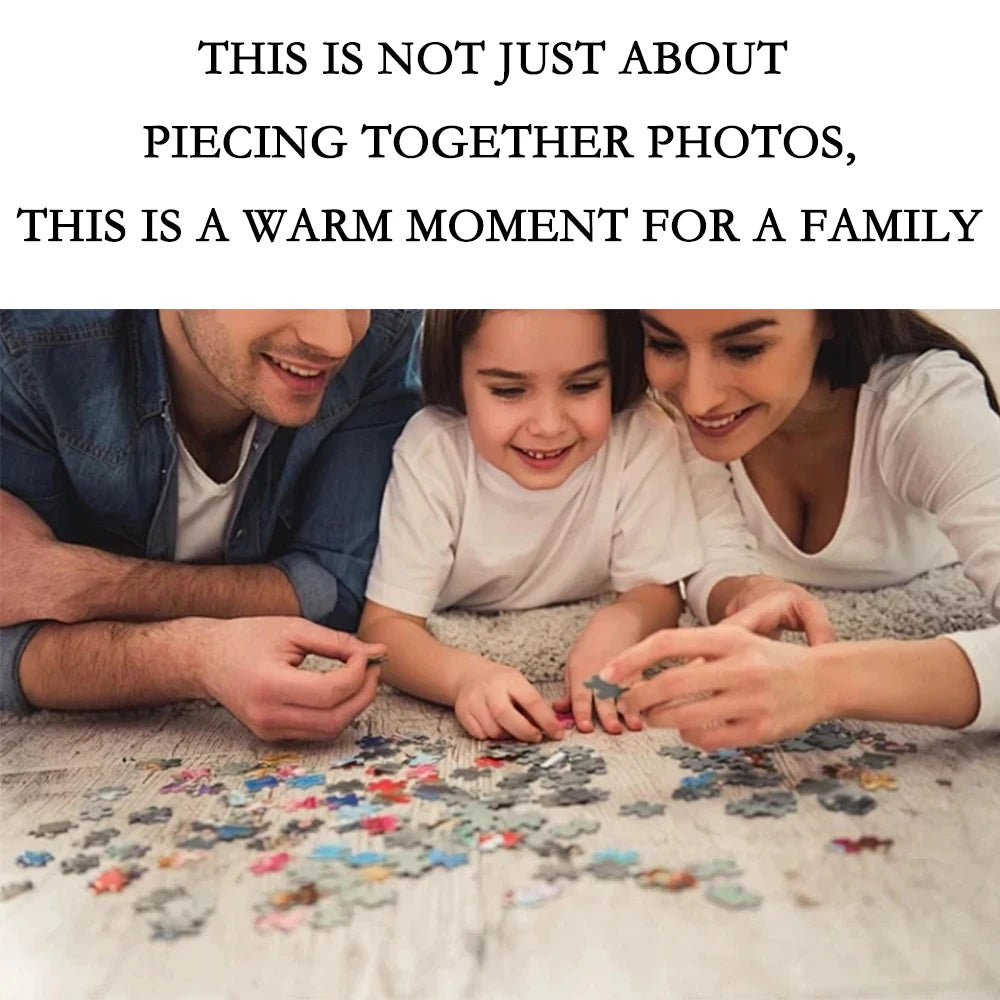 HMSTOCK Custom Photo Puzzle with/without Frame