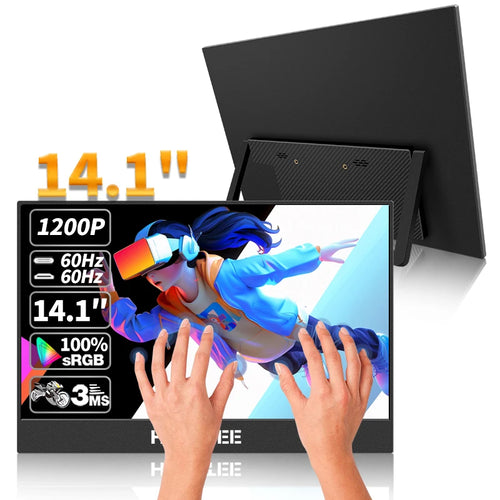 14 Inch Portable Monitor Touch/no Touch optional