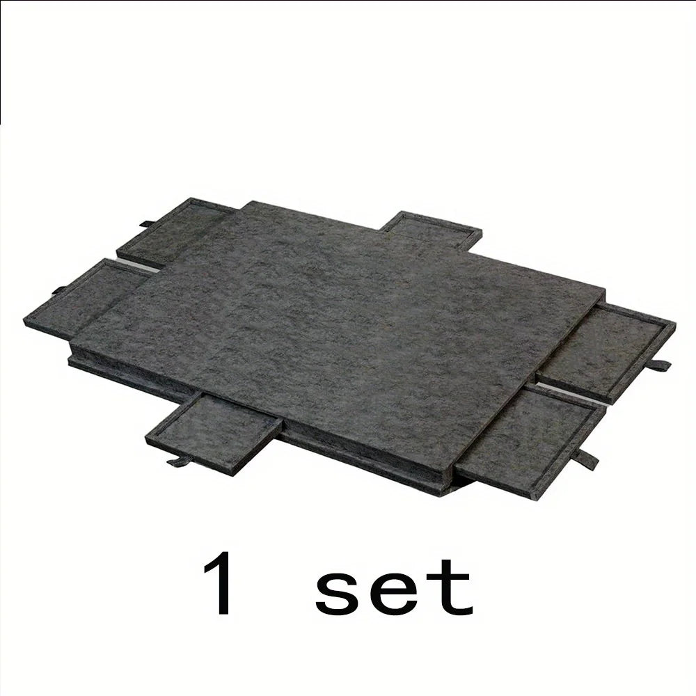 1000pcs Puzzle Board W/6 Sliding Drawers