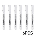 1/2/3PCS Waterproof Metal Marker Permanent White Paint