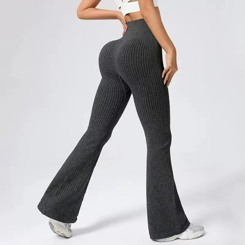 Bell bottom Women Seamless Slim Leggings