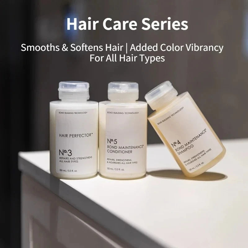 Hair Care Series Shine Hair Kit No.3,4, 5, 6,7 Hair Mask,Shampoo,Conditioner,Bonding Oil Sets To Clean, Hydrate & Control Frizz