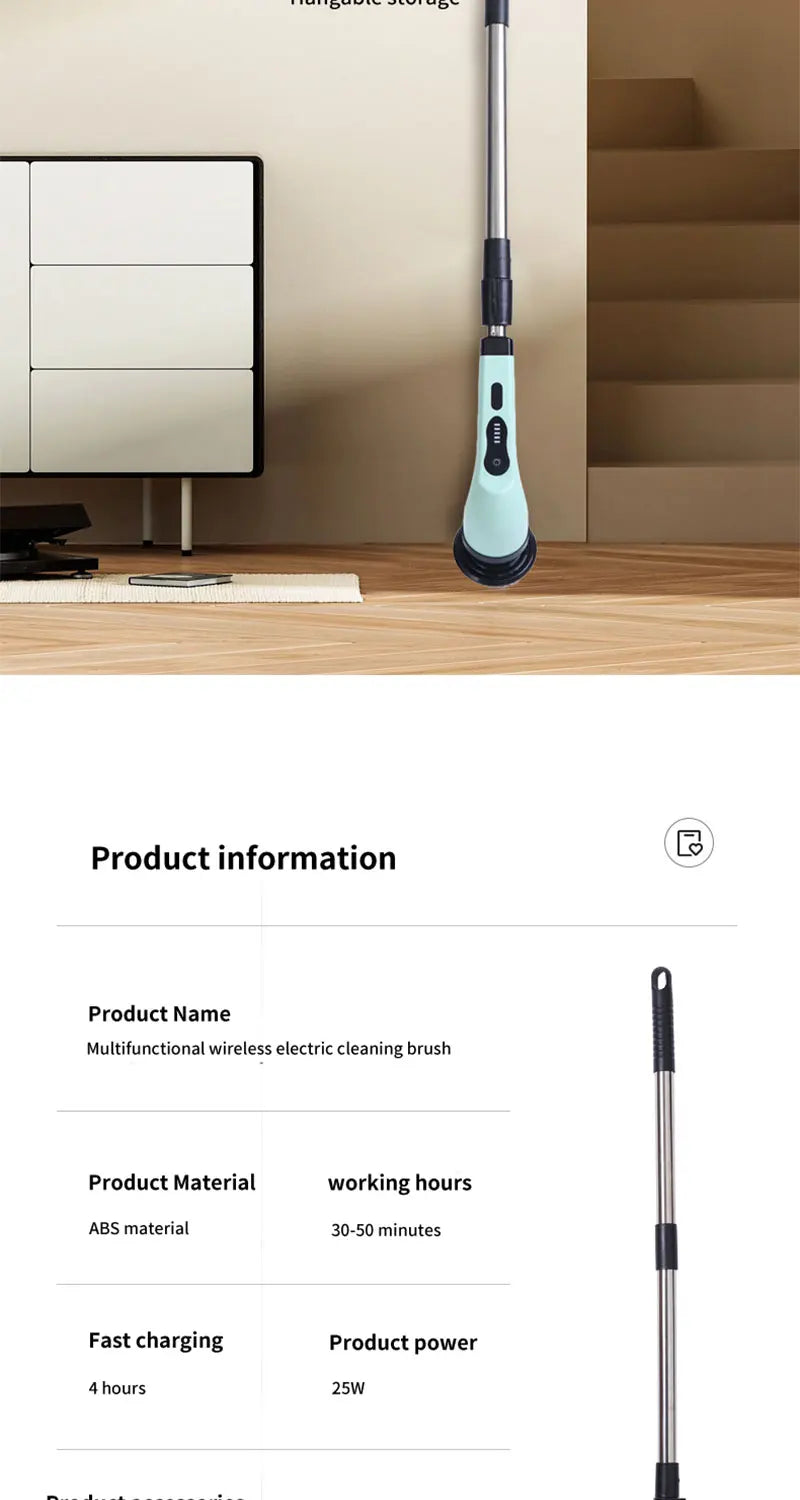 9 in 1 Electric Cleaning Brush
