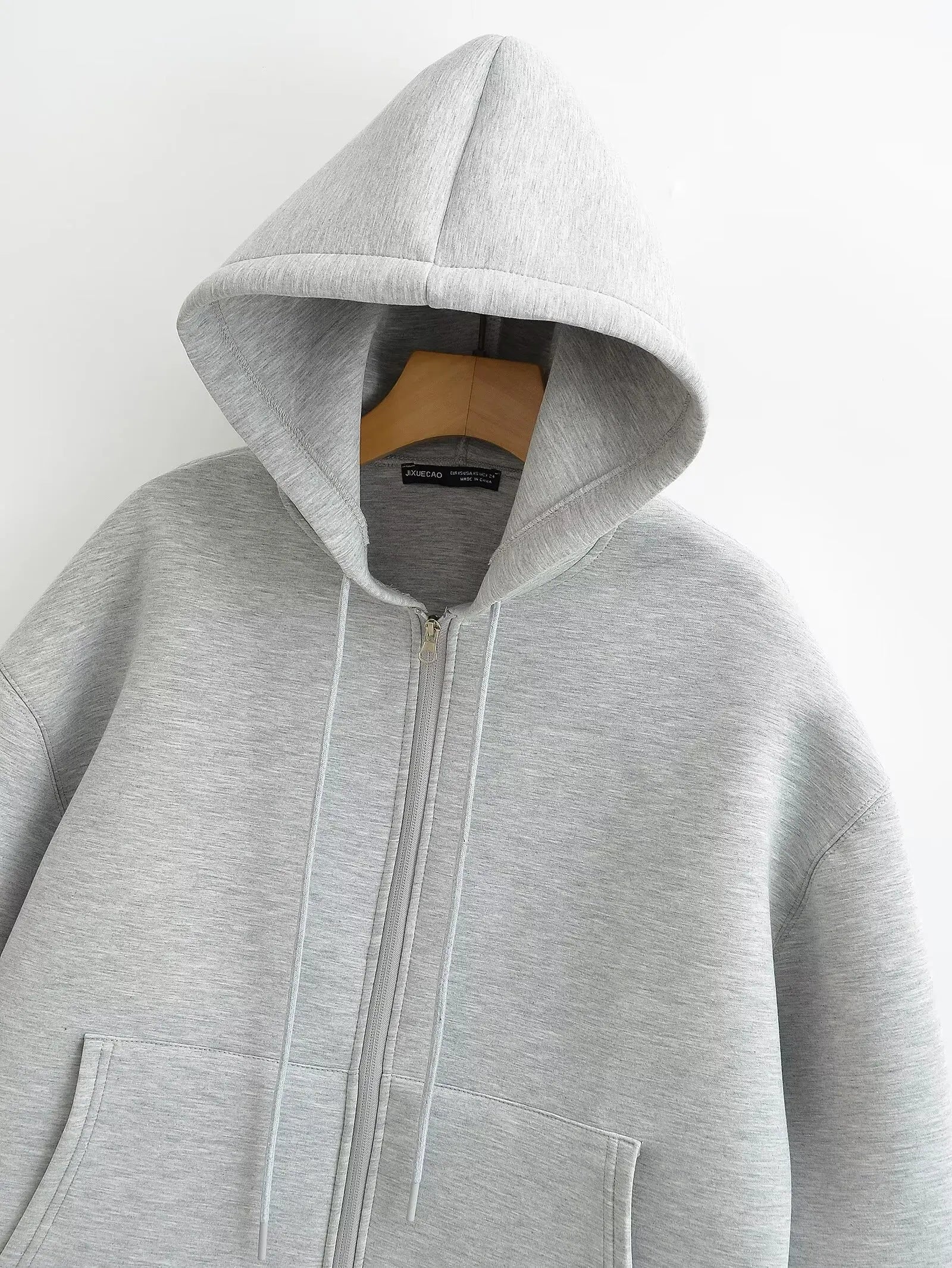 Women's Street Zipper Hoodi Oversized