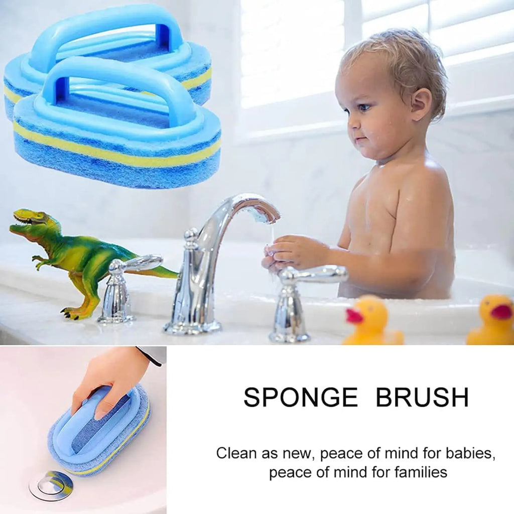 Household Cleaning Brush With Handle Dish Soap Bathroom Kitchen Tub