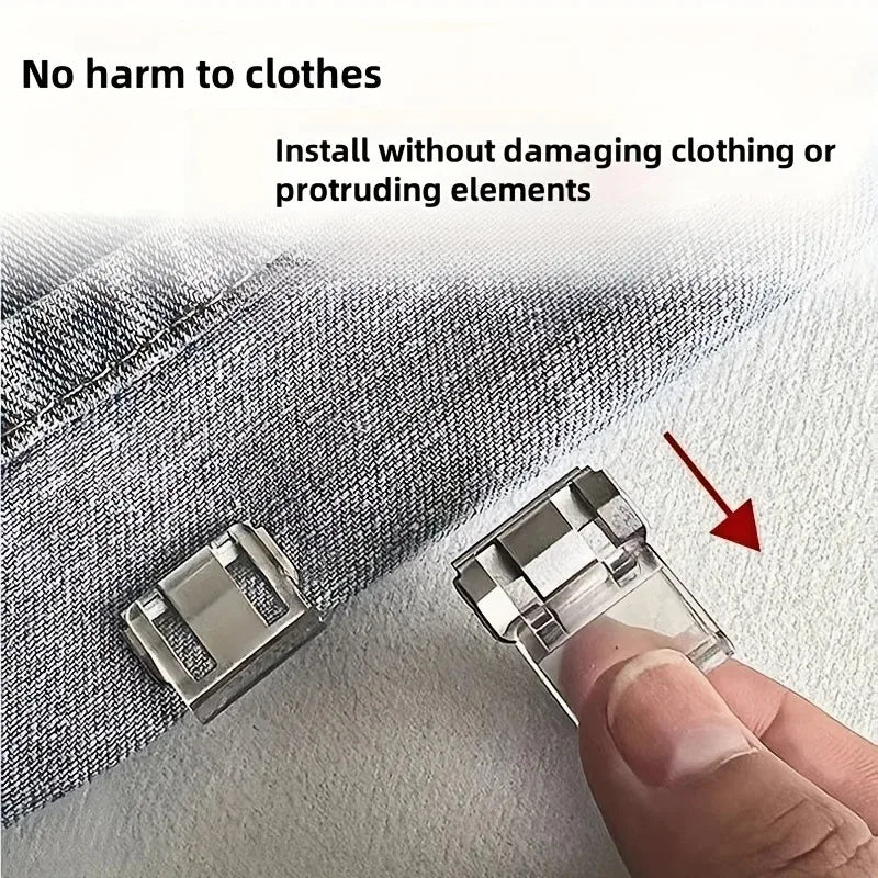 2/4/6/pcs Invisible Leg Shortening Anti Slip Clips