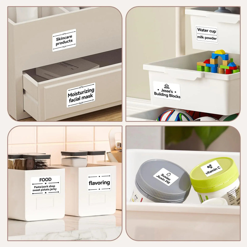 Mini Thermal Label Printer Self adhesive Paper & Inkless