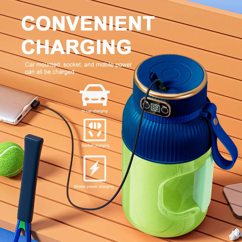 Portable Juicer Blender Fruit Juicer 1000ML USB Charging