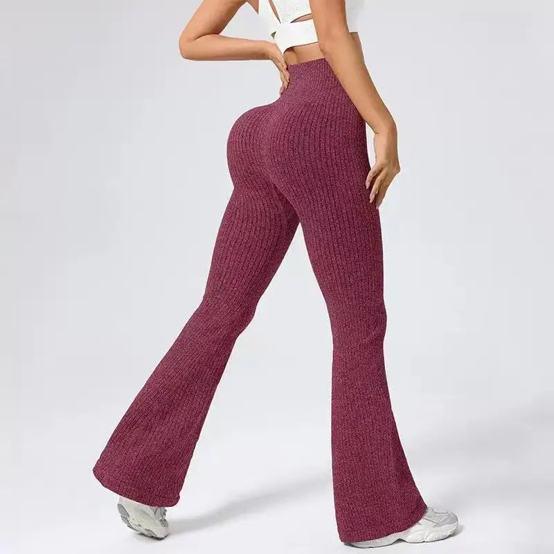 Bell bottom Women Seamless Slim Leggings