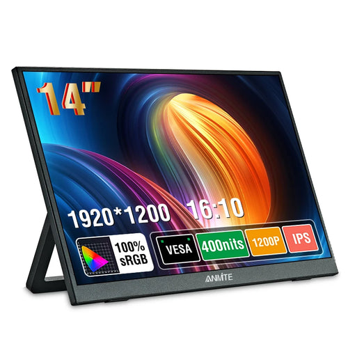 14 Inch Portable Touch Screen Monitor Non touch optional