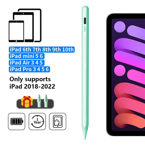 Stylus Pen For Apple Pencil with LED Power Indicators
