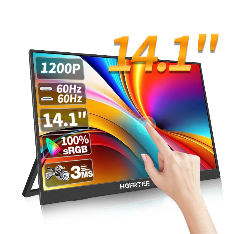 14 Inch Portable Monitor Touch/no Touch optional