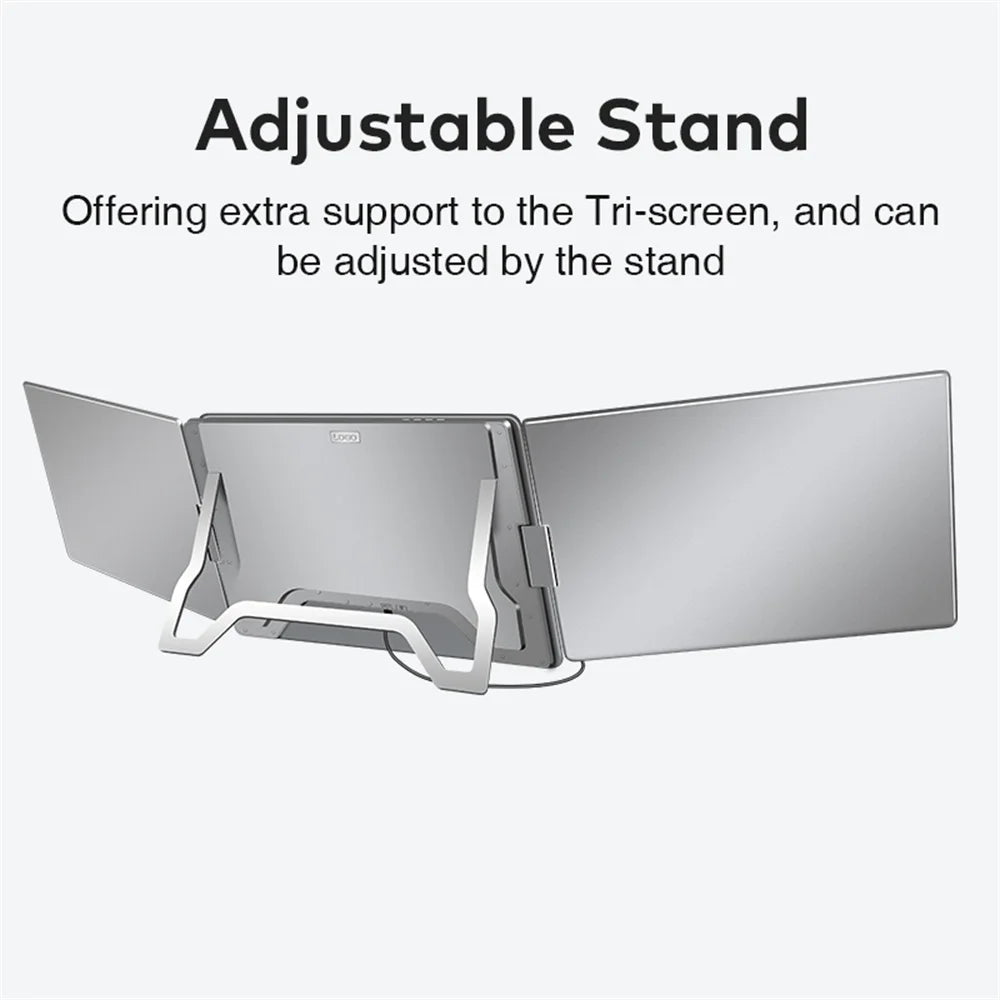 Dual Screen Display Extended Portable Monitor
