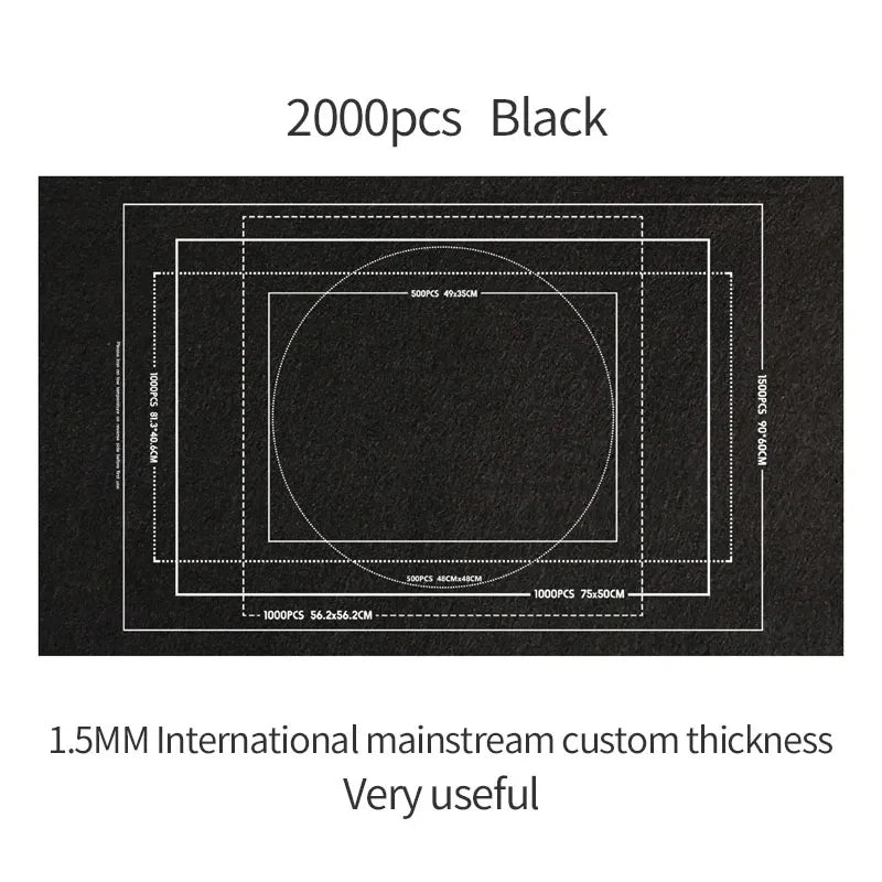 Professional Puzzle Roll Mat up to 3000 Pieces